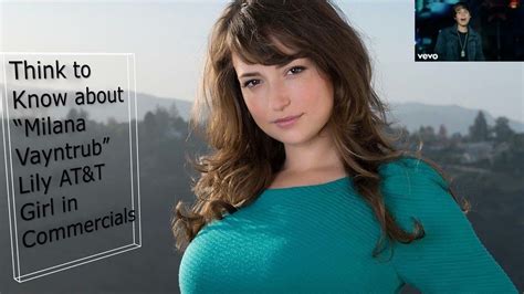 lily att boobs|AT&T Spokesgirl Milana Vayntrub Poses Completely Topless For。